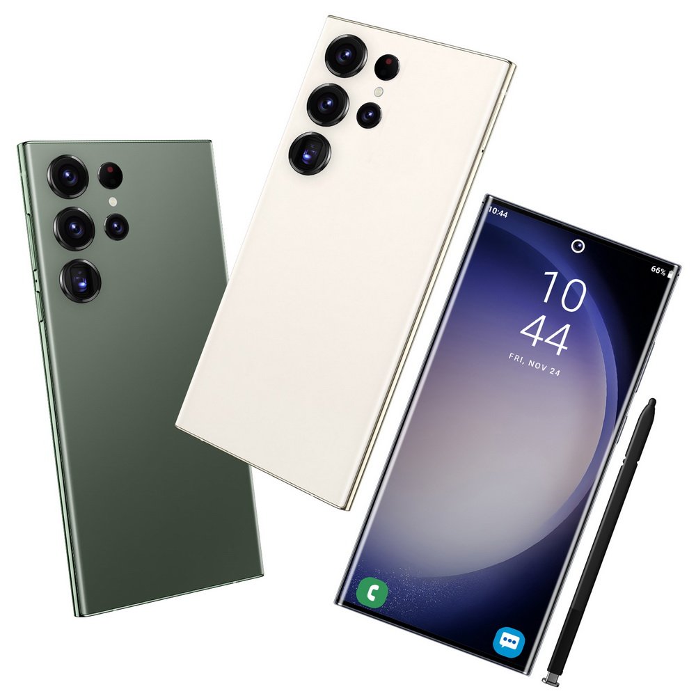 2024 Hot Selling Fashion 5G Smart Phone Built-in S Pen Facial Recognition Fingerprints Unlocking Mobile Phone
